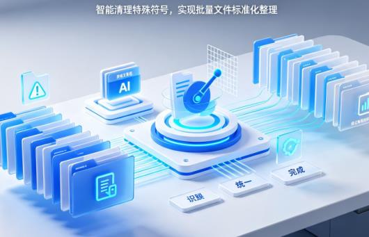 文件重命名失败解决方案：智能清理特殊符号，实现批量文件标准化整理