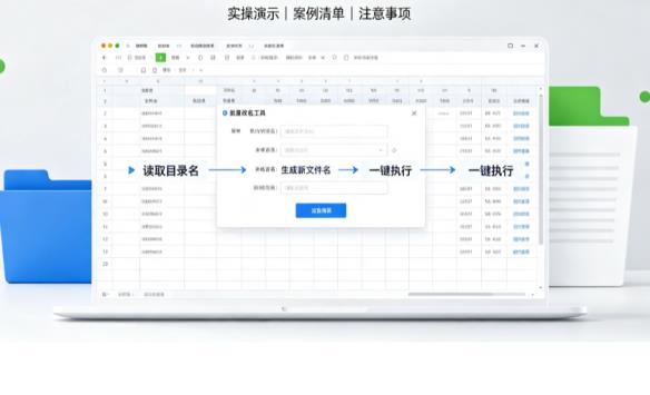 小白也能学会！如何用“批量改名高手”，将文件名批量改成所在目录名？